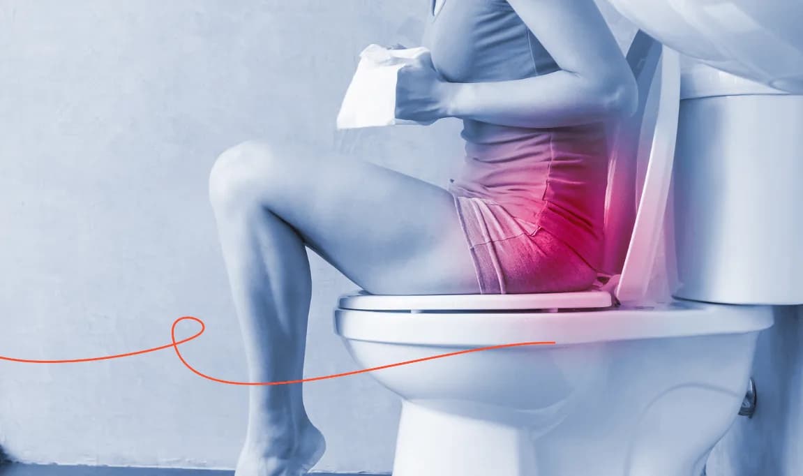 ¡No puedo ir al baño!