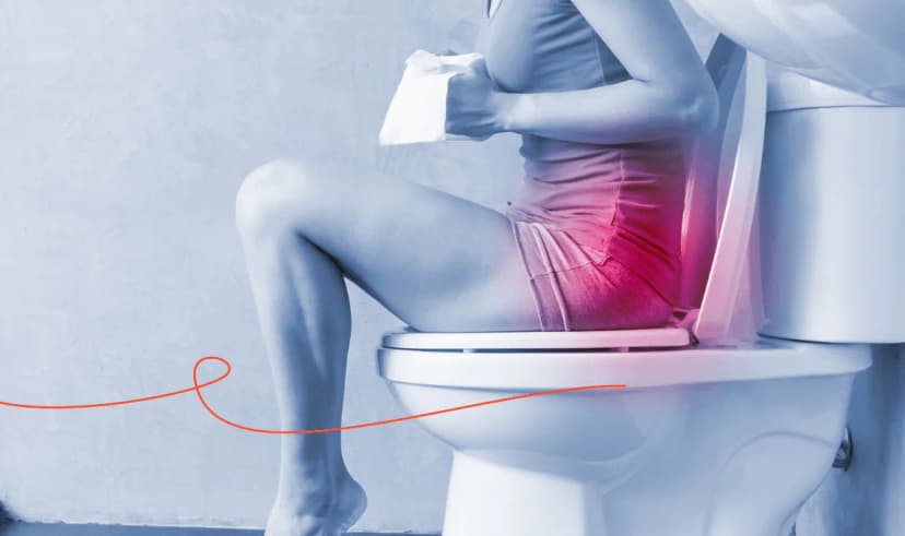 ¡No puedo ir al baño!